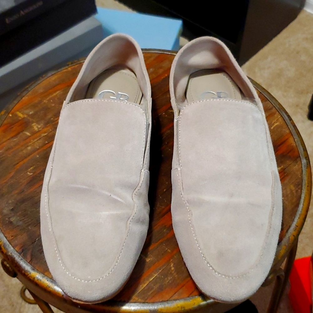 Suede flats